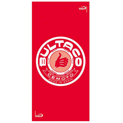 Logotipo Braga Wind Bultaco Vermelho 1400