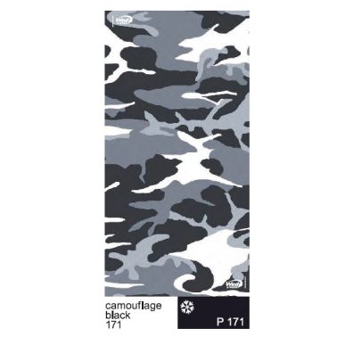 Braga Vento Camuflagem Preto 1171