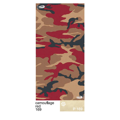 Braga Vento Camuflagem Vermelho 1169