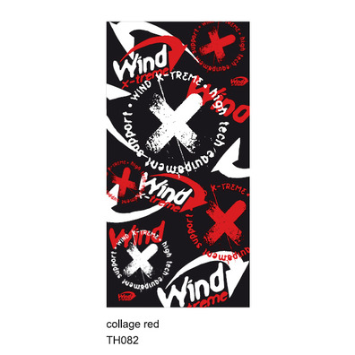 Braga Wind Thermolite Collage Vermelho 3082