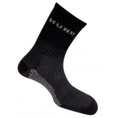 Mund Bike Black Sock