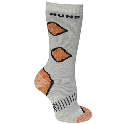 Mund Ski Outlast Kids Sock Beige / Orange