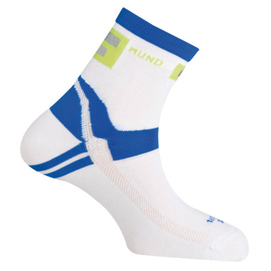Mund Running / Cycling Sock Branco-Azul