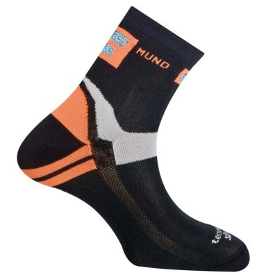 Mund Running / Cycling Sock Orange-Black-Grey