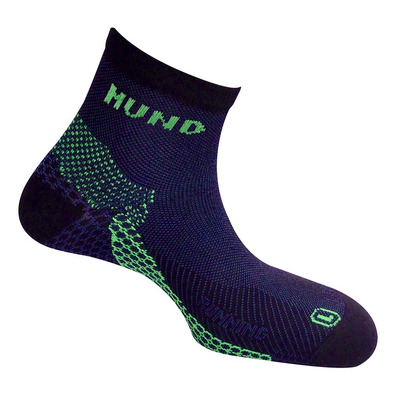 Mund Running New Black Sock