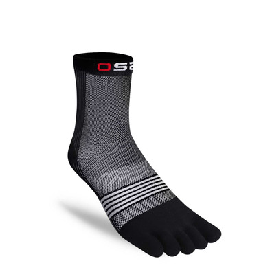 Meia OS20 Air Mesh Trail/Run Preta