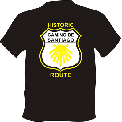 Camiseta da Rota Histórica do Caminho de Santiago