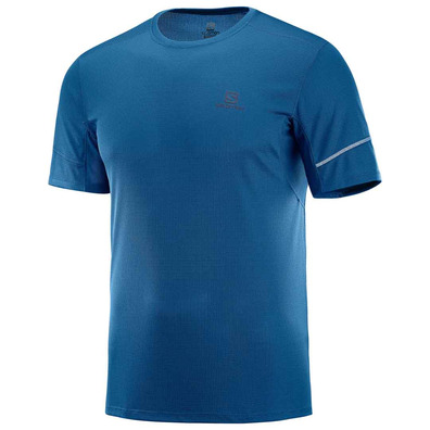 Salomon Agile SS Tee Camiseta Cobalto