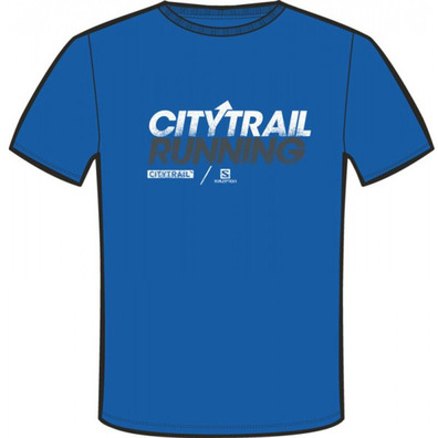 Salomon Citytrail Graphic Blue T-Shirt