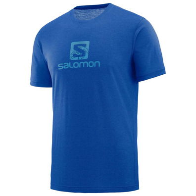 Camiseta Salomon Explorar Gráfico SS Tee Azul