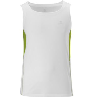 Camiseta Salomon Trail Tank M Branco