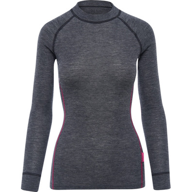 T-shirt Thermowave Merino Warm Active W Cinza