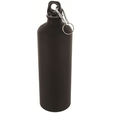 Garrafa de água de alumínio Highlander 1 litro preta