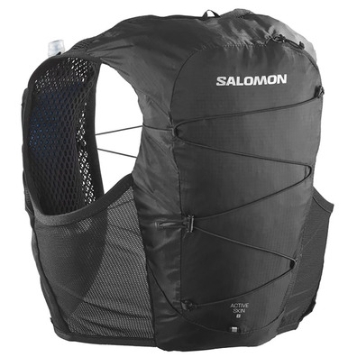 Salomon Active Skin 8 Colete de corrida preto