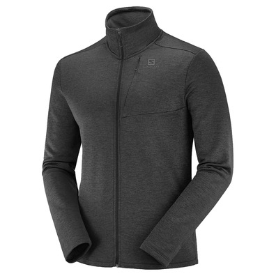 Salomon Transition FZ Jacket Black