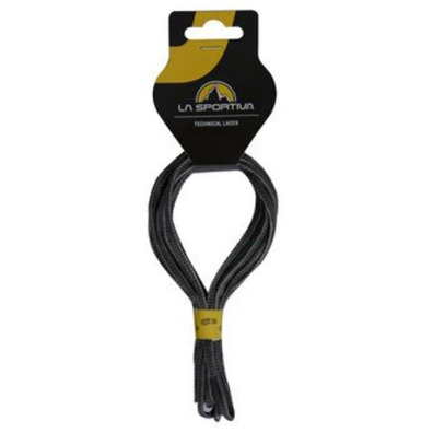 La Sportiva Mountain Correndo atacadores de 132 cm. Cinza antracite