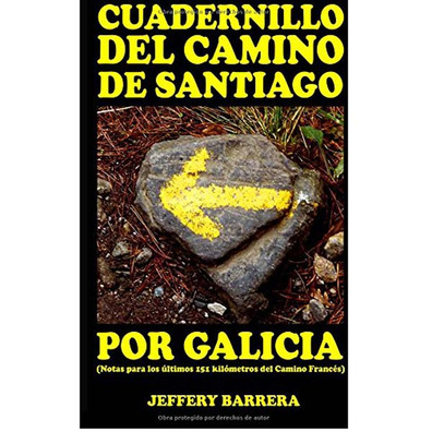 Livreto do Caminho de Santiago pela Galiza- Jeffery Barrera