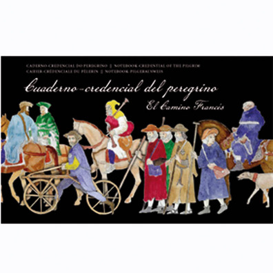 Caderno-credencial do Pilgrim-The French Way