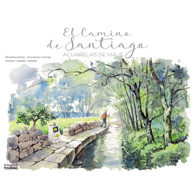 As aquarelas Camino de Santiago-Travel