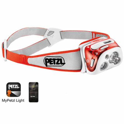 Frente Petzl Reactik Plus Vermelho