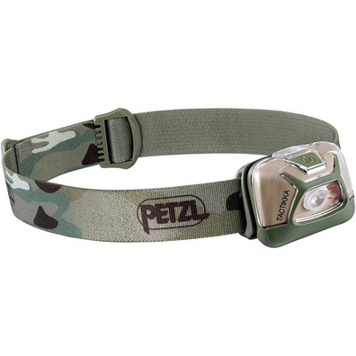 Frontal Petzl Tactikka 300 Lumens Verde Camuflaje