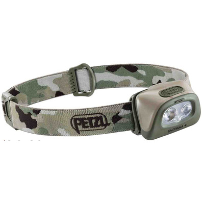 Petzl Tactikka frontal + 350 lúmens Verde Camuflaje