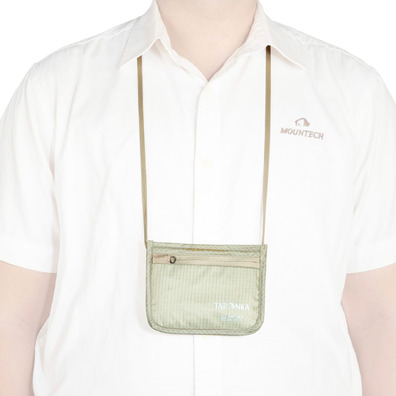 Estojo de bolso RFID Tatonka Skin ID Verde kaki