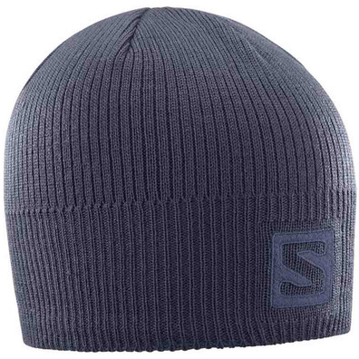 Salomon Logo Beanie Antracite