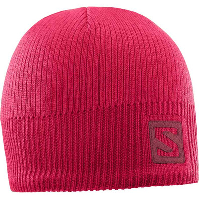 Gorro Salomon Logo Beanie Fucsia