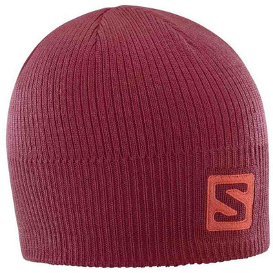 Boné Salomon Logo Gorro Vivid Garnet