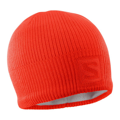 Salomon logo gorro tomate vermelho