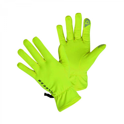 Luva Dare2b Smart Glove II para smartphone verde limão
