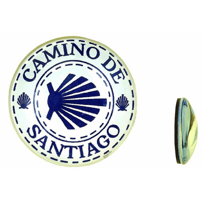 MyL Camino de Santiago Magnet Branco/Azul