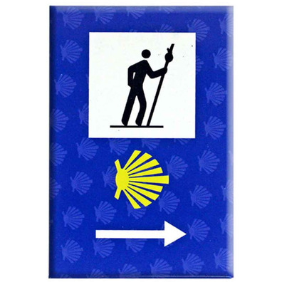 Sinal triplo magnético do Caminho de Santiago
