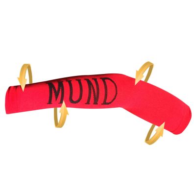 Mund Semicompressive Cuffs Vermelho