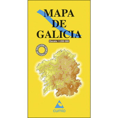 Mapa da Galiza 1: 250000