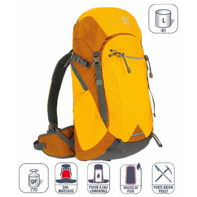 Mochila Elementerre Talca 40 amarelo