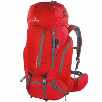 Ferrino Rambler 75 mochila vermelha