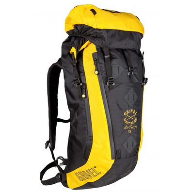 Mochila Grivel Mont Blanc Air Tech 28 amarela/preta