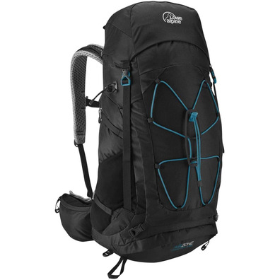 Mochila Lowe Alpine Airzone Camino Trek 30:40 preta / azul