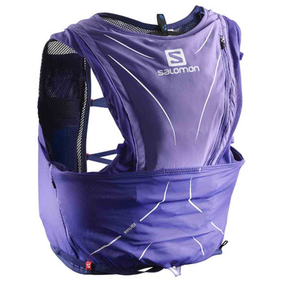 Mochila Salomon Adv Skin 12 Set Violet / White