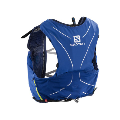 Conjunto Mochila Salomon ADV Skin 5 Azul