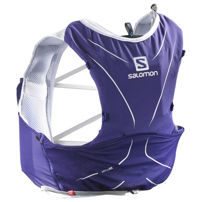 Mochila Salomon ADV Skin 5 Set Roxo / Branco