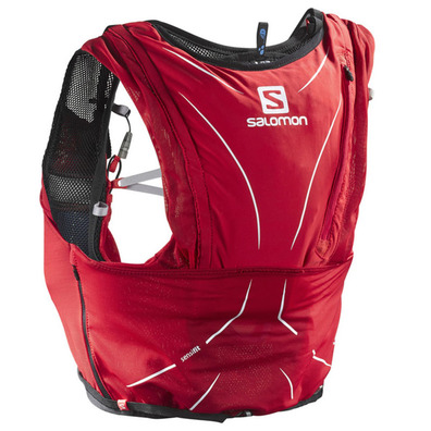 Salomon Adv Skin 12 Set Red Backpack