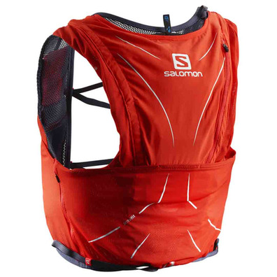 Salomon Skin 12 Set Red Backpack