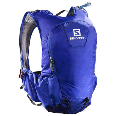 Conjunto Salomon Skin Pro 15 Mochila Azul