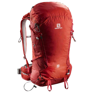 Salomon X Alp 30 mochila vermelha