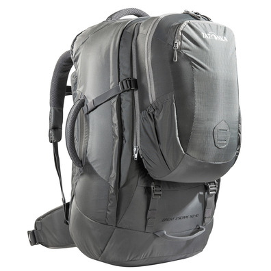 Mochila Tatonka Great Escape 50 + 10 Cinza