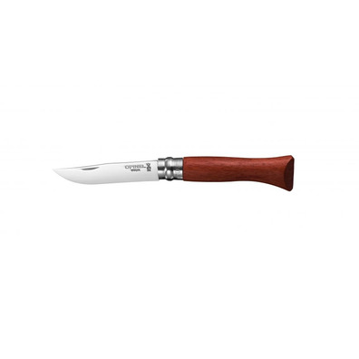 Faca Opinel de Aço Inoxidável Luxo Bubinga n.6