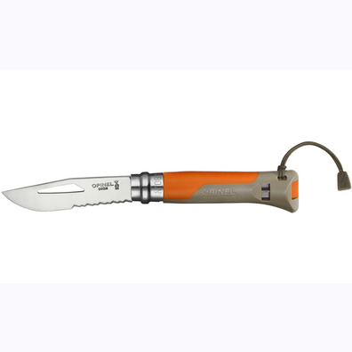 Faca Laranja Opinel Outdoor